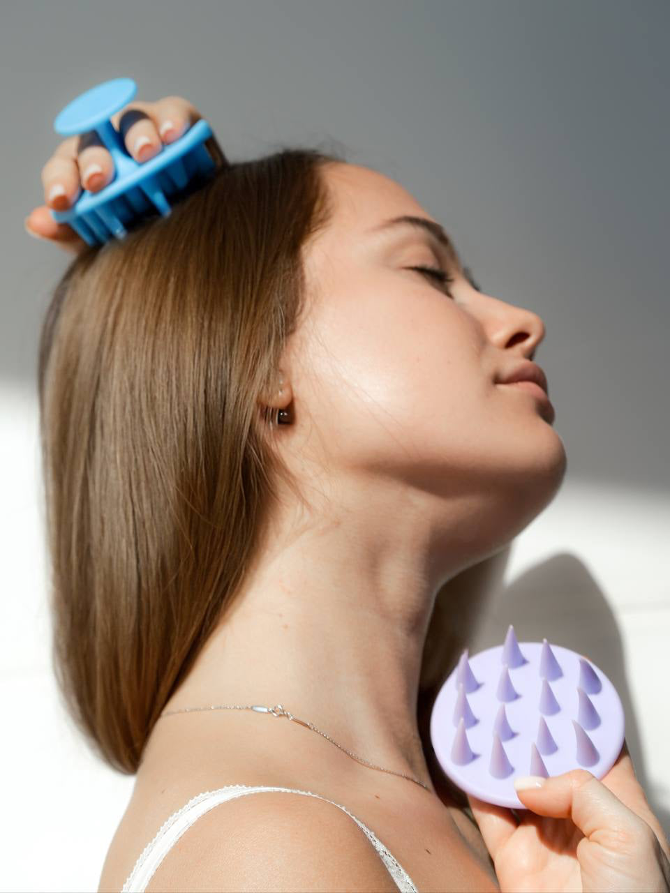Skin and Hair Repair System +Silicone Scalp Massager