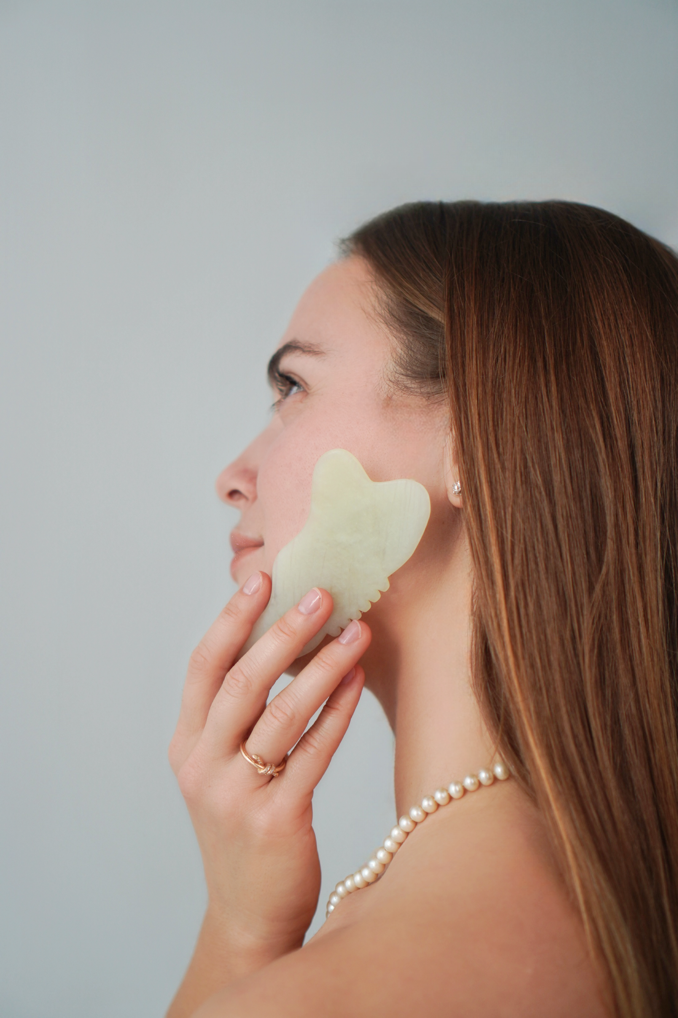Mermaid Lift | Jade Gua Sha Stone